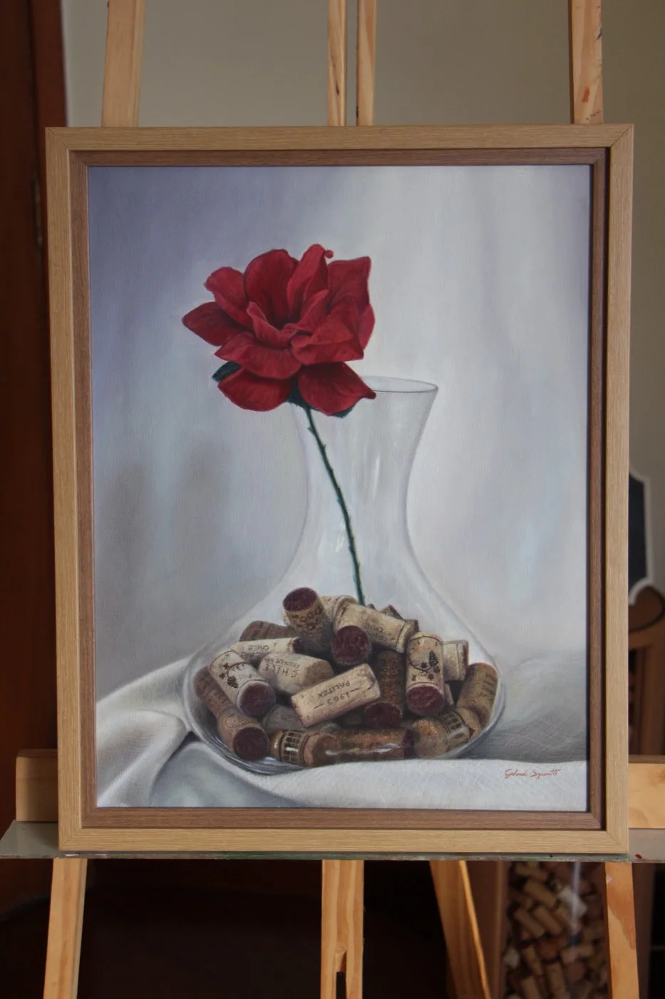 Guarda — Óleo sobre tela — a obra inteira